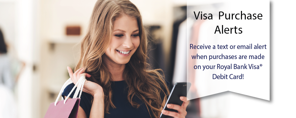 Take control of your money with Visa Purchase Alerts